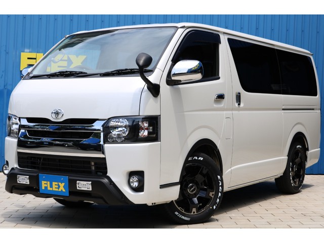 ２８年式４型Ｓ－ＧＬディーゼル入庫！【ＦＬＥＸ新品メガ盛りフルカスタム】人気のパールホワイトの車両をベースにフルカスタムを施しました！