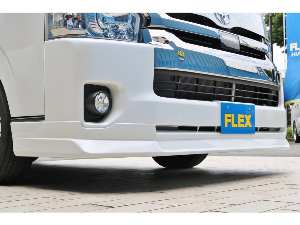 新品のＦＬＥＸフロントリップスポイラーを取付しました！