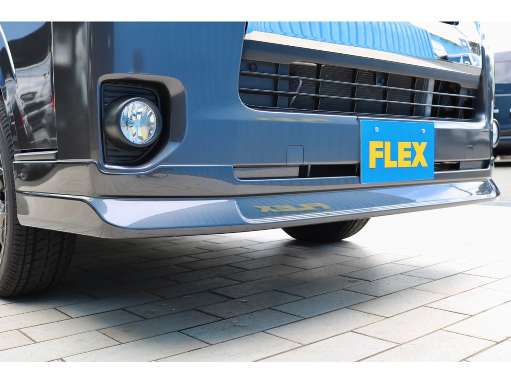 新品のＦＬＥＸフロントリップスポイラーを装着しました！