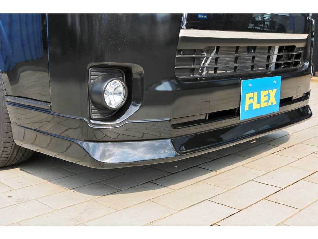 新品のＦＬＥＸオリジナルデルフィーノラインフロントリップスポイラー！