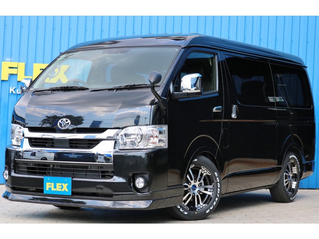 未登録新車！ＦＬＥＸオリジナルシートアレンジ Ｖｅｒ５入庫致しました！ナビ＆フリップダウンモニターパッケージも組み込み、内外装カスタムしました！