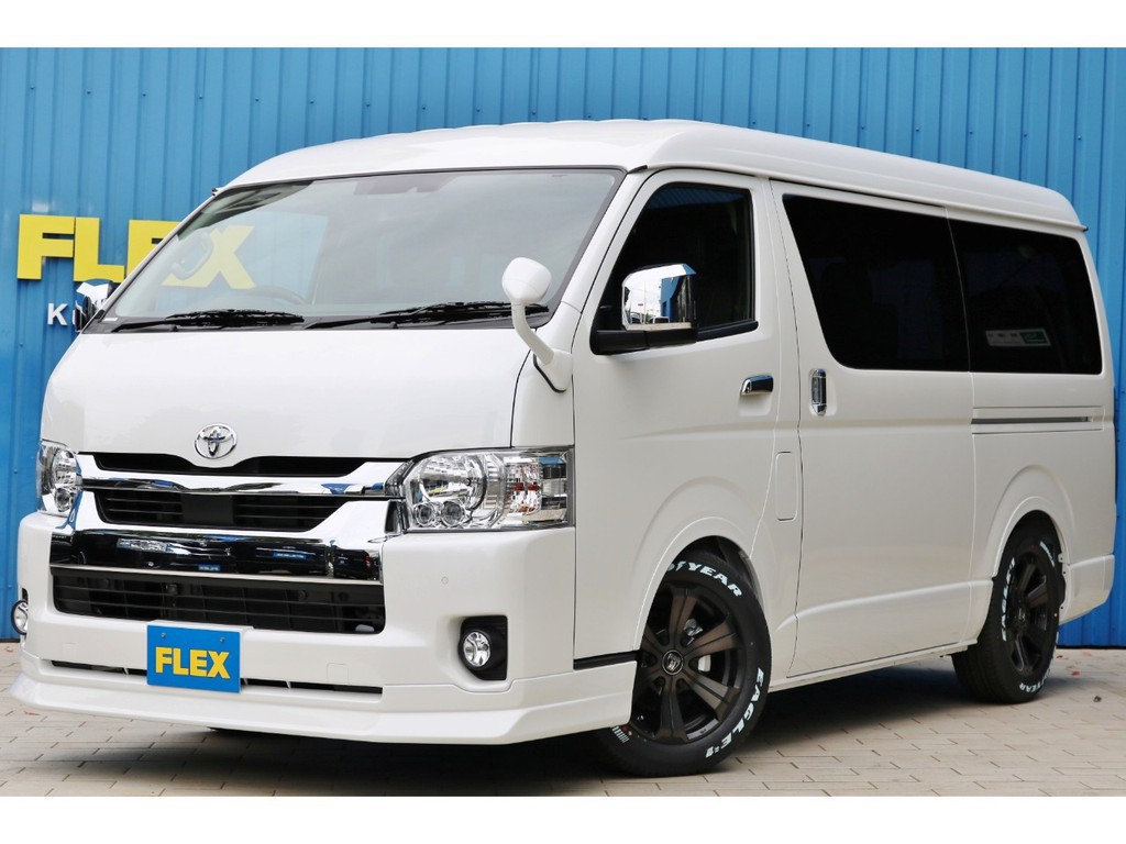 未登録新車！パノラミックビューモニター付き！フレックスＺＥＲＯワゴンベッド＆ナビ・フリップダウンモニターパッケージ！ノーマル車をベースに豪華装備を投入！！内外装カスタムを施しました♪