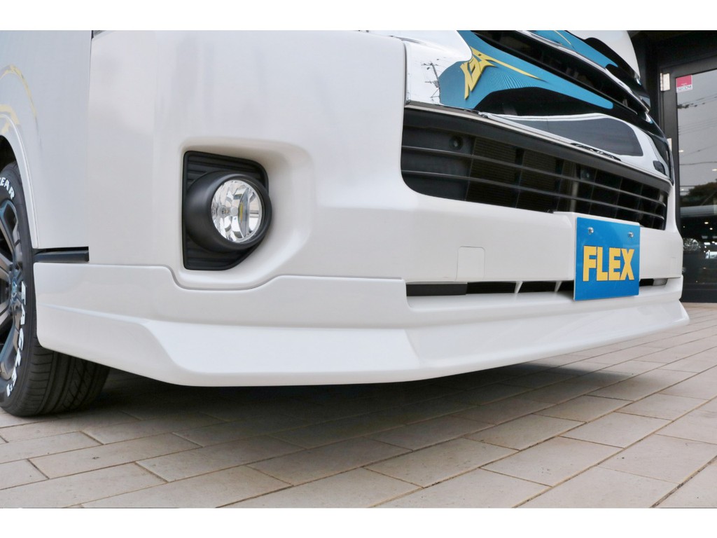 ＦＬＥＸオリジナルデルフィーノラインフロントリップスポイラー！