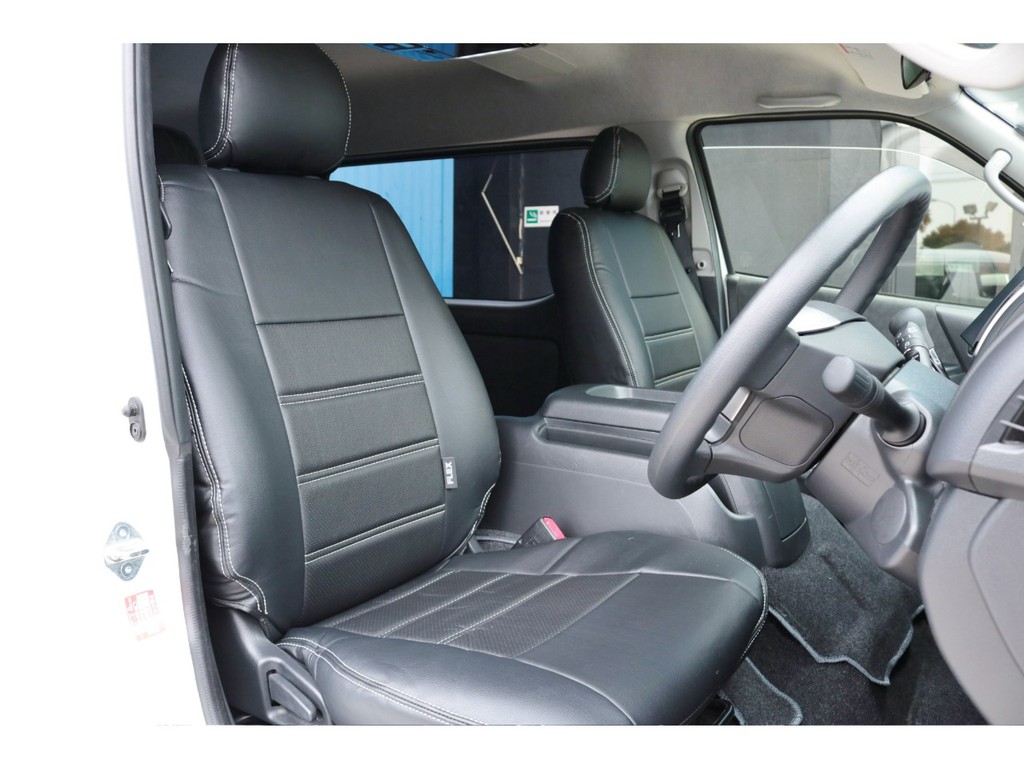 新品ＦＬＥＸシートカバーを装着しました！シートカバー付きだとお手入れも楽になりますよ♪