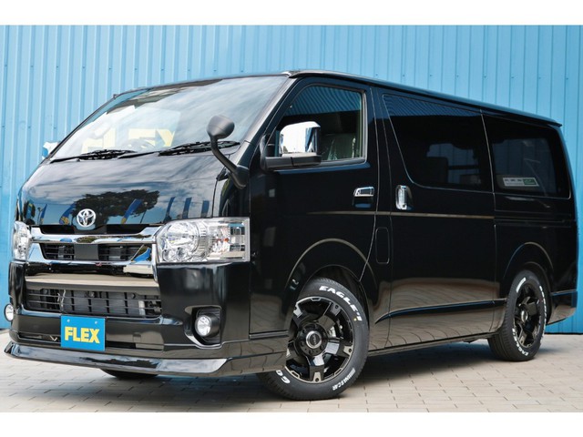 未登録新車　特別仕様車ダークプライムⅡ！ディーゼル両側パワースライド付き！ＦＬＥＸベッドキット＆カスタムパッケージ！パノラミックビューモニター付き！