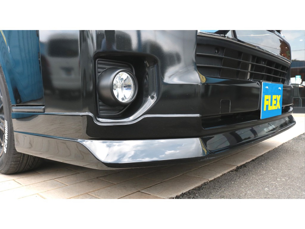 ＦＬＥＸデルフィーノラインフロントリップスポイラー付き！