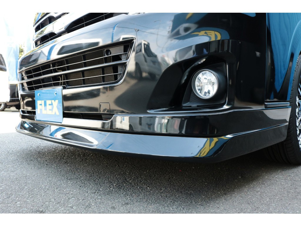 新品のＦＬＥＸフロントスポイラーを装着しました！