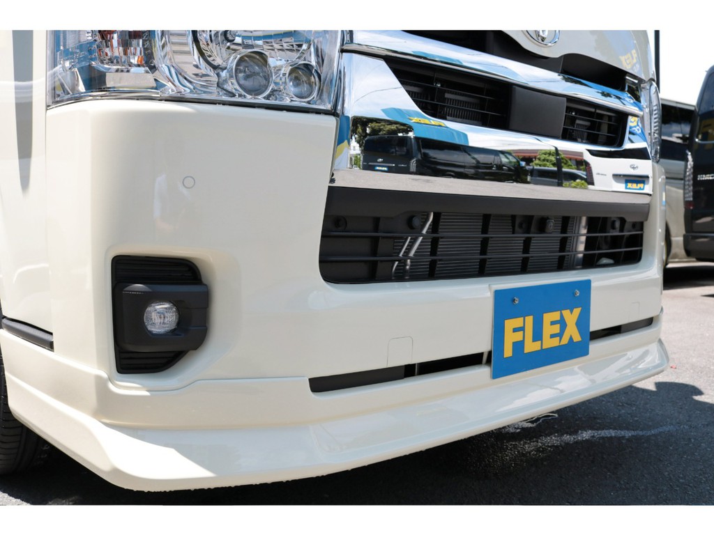 ＦＬＥＸオリジナルデルフィーノラインフロントリップスポイラー！