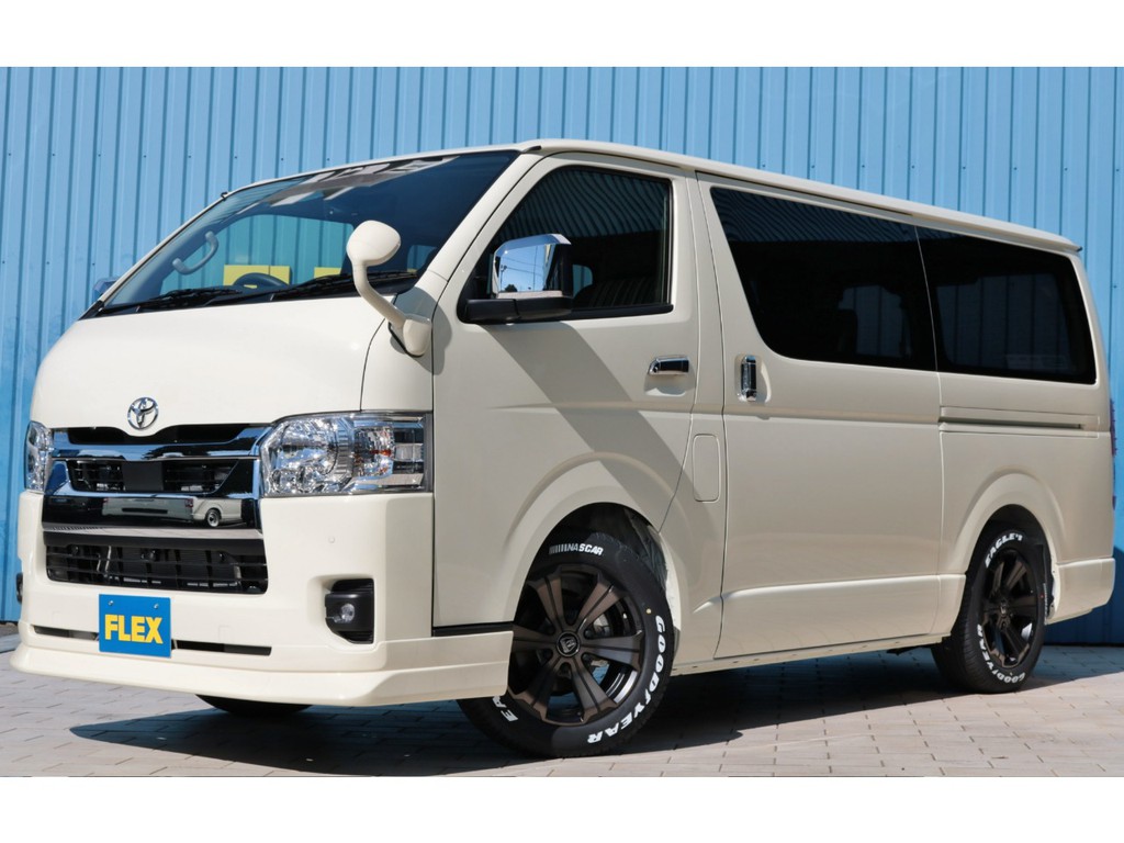一部改良後新型！特設ライトイエロー！スーパーＧＬ　ガソリン　両側パワースライドドア付き入庫！ＦＬＥＸカスタムパッケージ！パノラミックビューモニター付き！