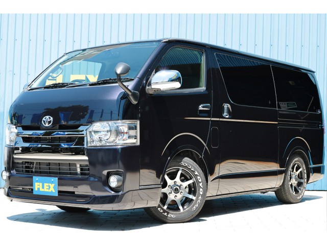 ４型スーパーＧＬダークプライムガソリン入庫致しました！内外装程度も良好な１台！特別設定色スパークリングブラックパールクリスタルシャイン！全国販売も大歓迎です！