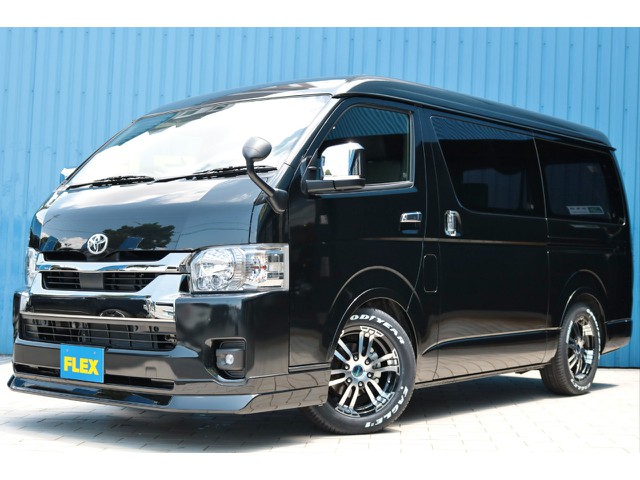 未登録新車！アルパイン１１インチフローティングナビ＆ＨＤＭＩポート付き！ダークプライムⅡワイドディーゼル！両側パワースライドドア付き車両入庫致しました！ＦＬＥＸカスタムでお届けします！