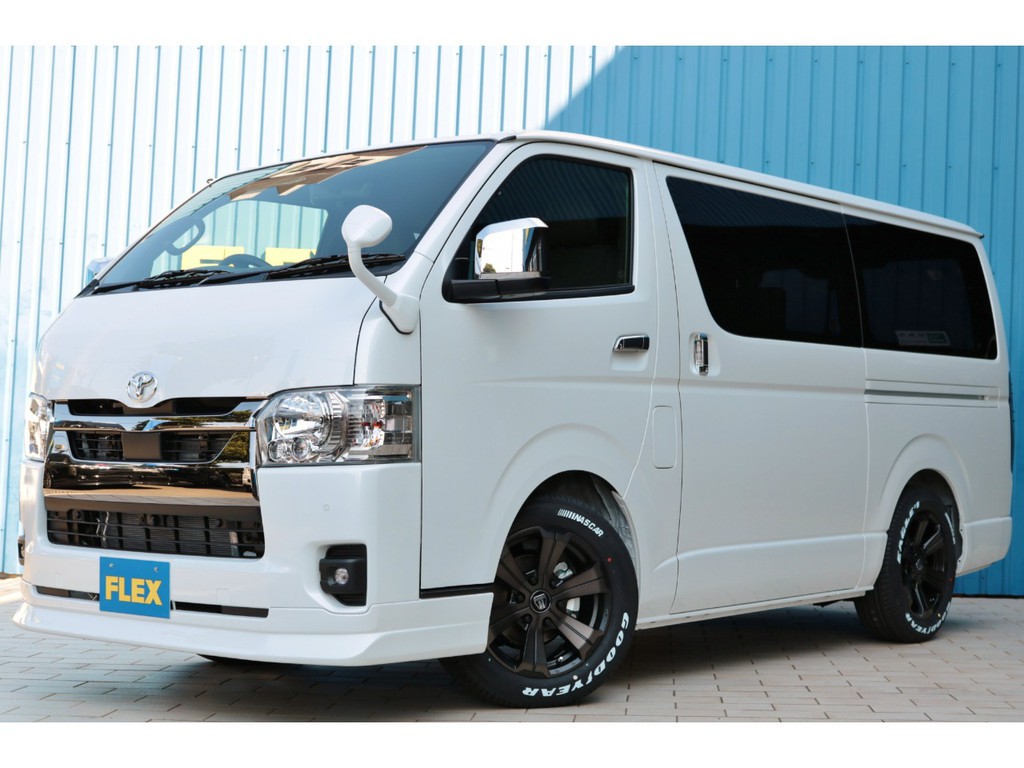 未登録新車！特別仕様車　ダークプライムⅡ　ディーゼル　両側パワースライド付き入庫致しました！【ＦＬＥＸカスタムパッケージ】外装メインに人気仕様のカスタムでお届けします！
