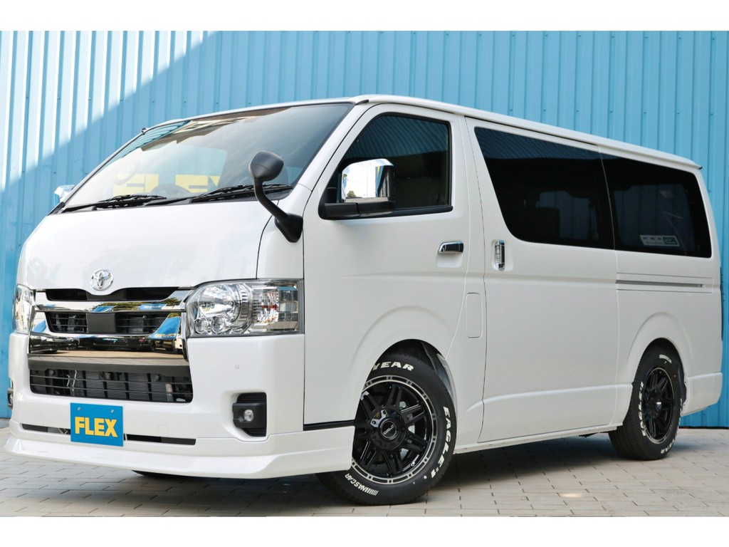 未登録新車！特別仕様車　ダークプライムⅡ　ディーゼル　両側パワースライド付き入庫致しました！【ＦＬＥＸカスタムパッケージ】外装メインに人気仕様のカスタムでお届けします！