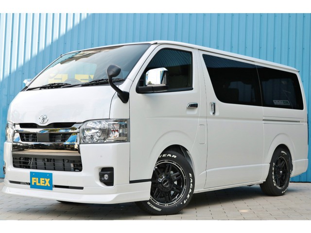 未登録新車！特別仕様車　ダークプライムⅡ　ディーゼル　両側パワースライド付き入庫致しました！【ＦＬＥＸカスタムパッケージ】外装メインに人気仕様のカスタムでお届けします！