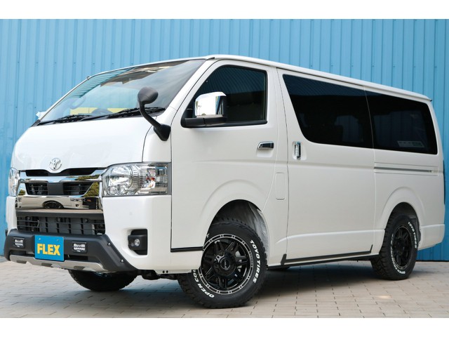 未登録新車！特別仕様車ダークプライムⅡ！ディーゼル４ＷＤ 寒冷地仕様！両側パワースライドドア付き！ＴＲＤ＆ＦＬＥＸカスタム！ベッドキット付き！