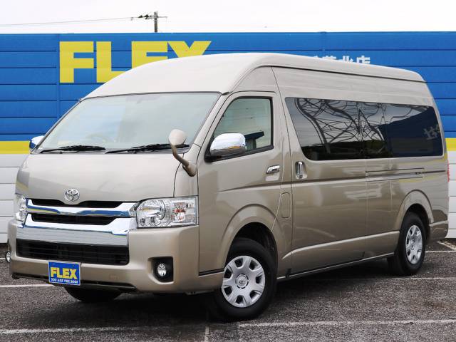 新車未登録ハイエースワゴン　グランドキャビン　４ＷＤ　内装アレンジＶｅｒ５ロング