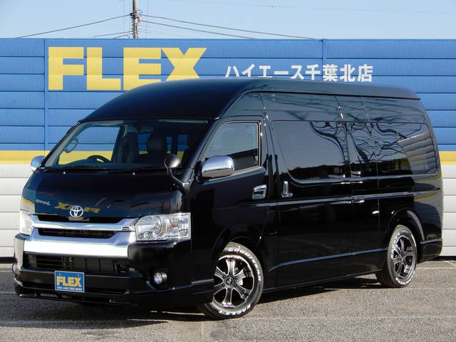 新車ハイエース　コミューターＧＬ　特設カラー２０２ブラック　１０人乗りライトカスタム！
