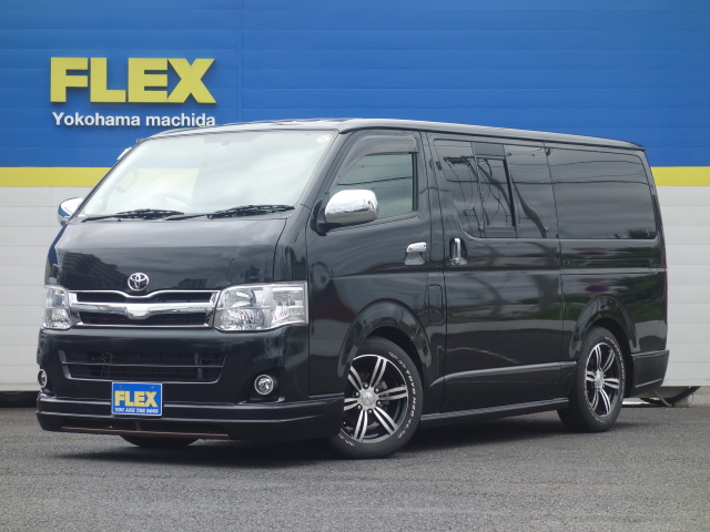3型ハイエースバン・稀少黒の入庫です！