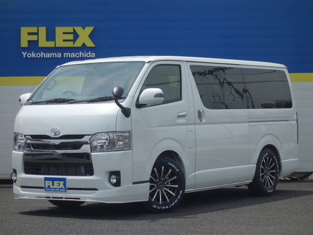 新車ハイエースＶ　Ｓ－ＧＬ　ＤＡＲＫＰＲＩＭＥライトカスタムパッケージ入庫しました！