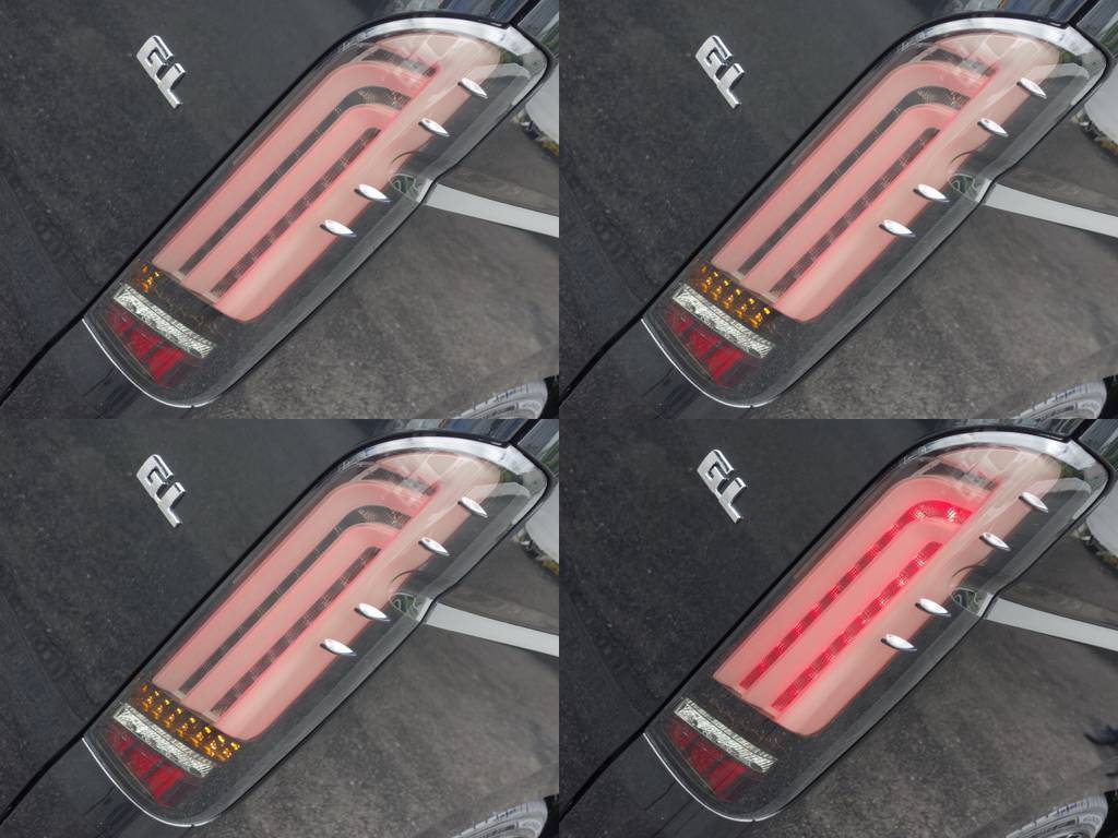 ウィンカーが流れるLEDテールです。車検も対応！