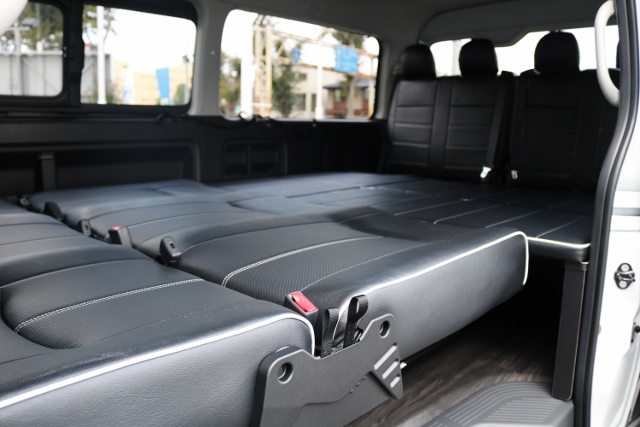 フルフラット可能！体を伸ばして寝れると、翌朝の疲れが全然違いますよ！