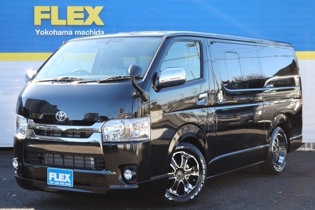 新車ハイエースバンS-GL　特別仕様車ダークプライム【FLEXシートアレンジFU-N】が入荷しました♪
