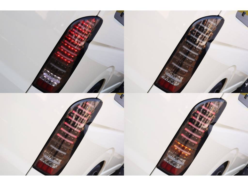 LEDテールライトもスモークタイプですので、後姿もオシャレですよ♪