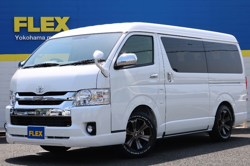 新型TSSP付きハイエースワゴン　４WD　2.7Lガソリンが入荷しました！