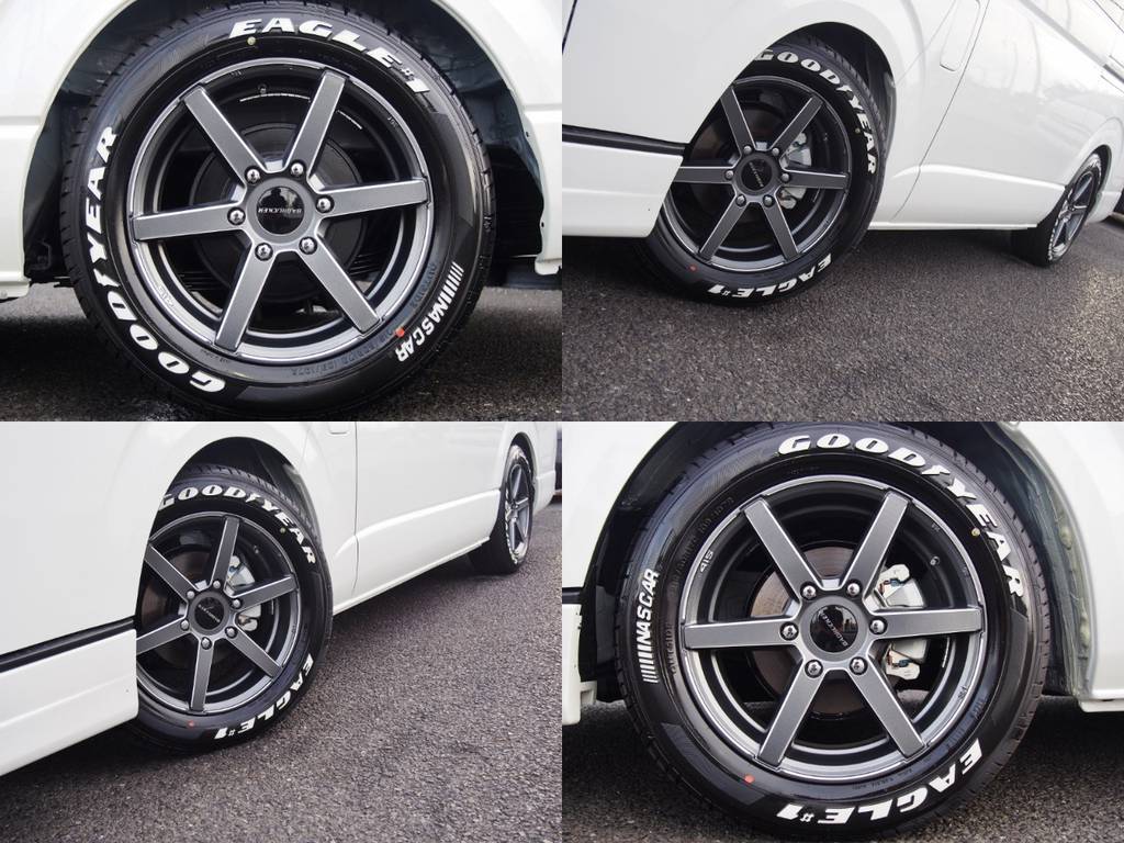 415コブラ　バッドラッカーのホイールはいてます！