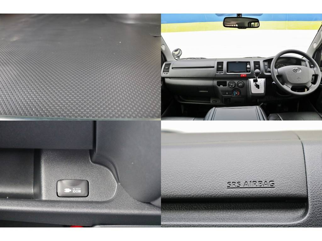 広い運転席にオプションも充実した一台！