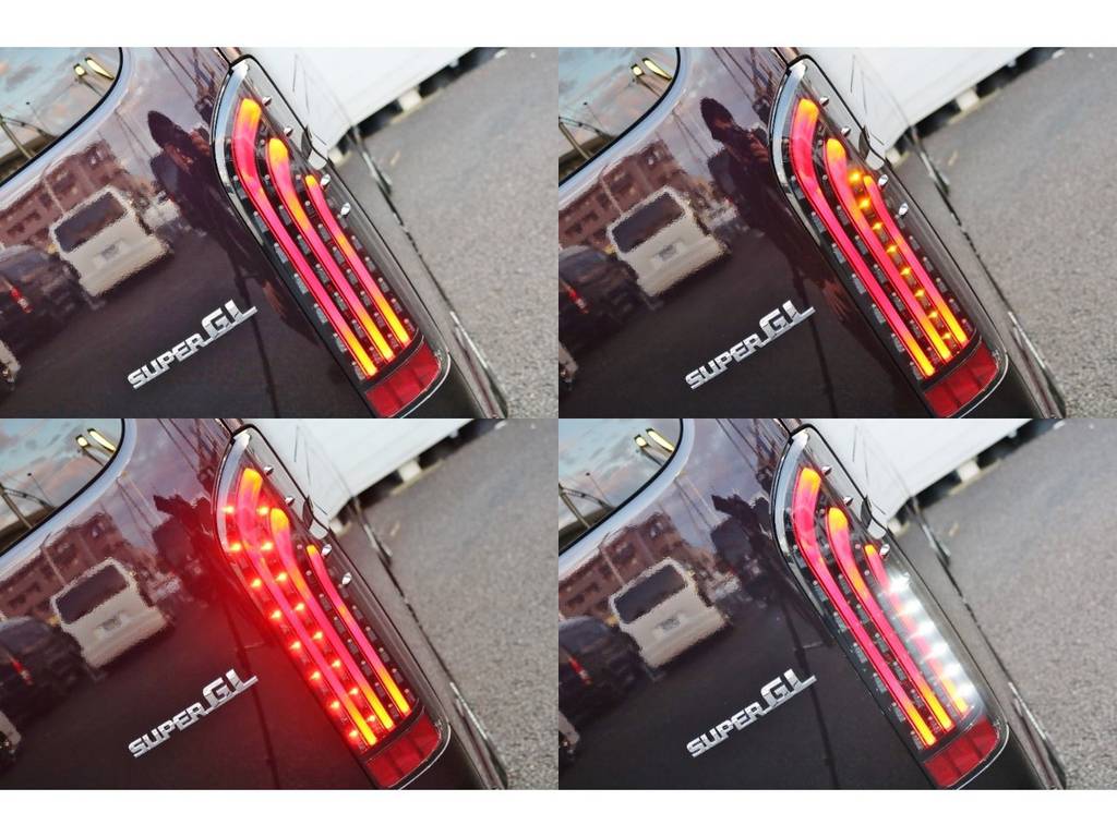 フレックスオリジナル煌LEDテールランプは視認性抜群です！
