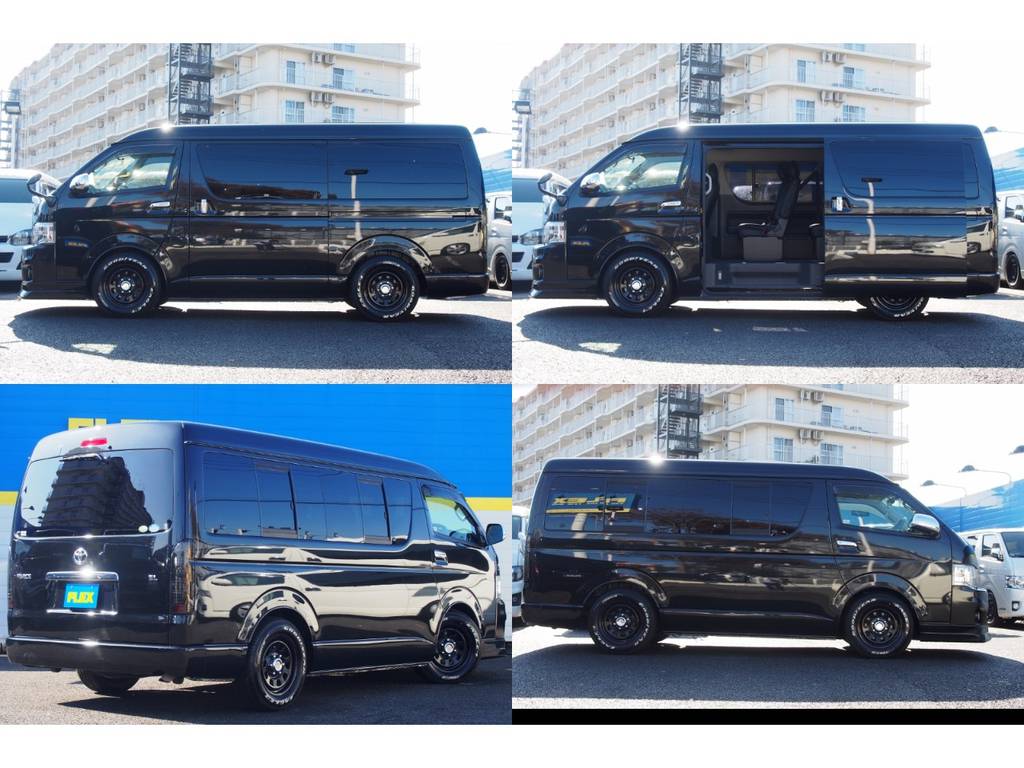 乗り降りしやすいパワースライドドア♪