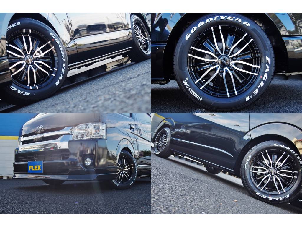 ロクサーニ　バトルシップ3　１７インチアルミ！ＧＯＯＤＹＥＡＲ　ＮＡＳＣＡＲ　タイヤは安心のグリップ力です！