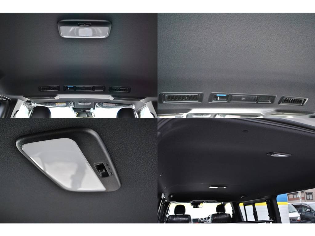ダークプライムⅡは天井等、一部の車内装備がブラックになります♪