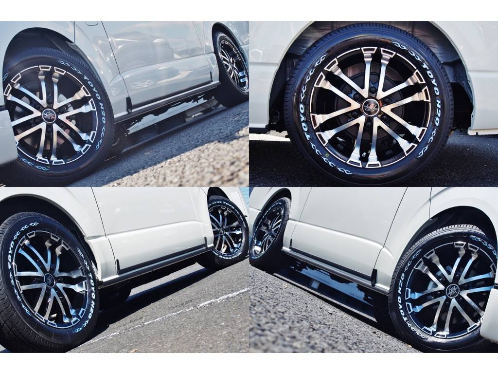 ゼロブレイクＳ　１７インチアルミ×ＴＯＹＯ　Ｈ20！迫力抜群の組み合わせです！