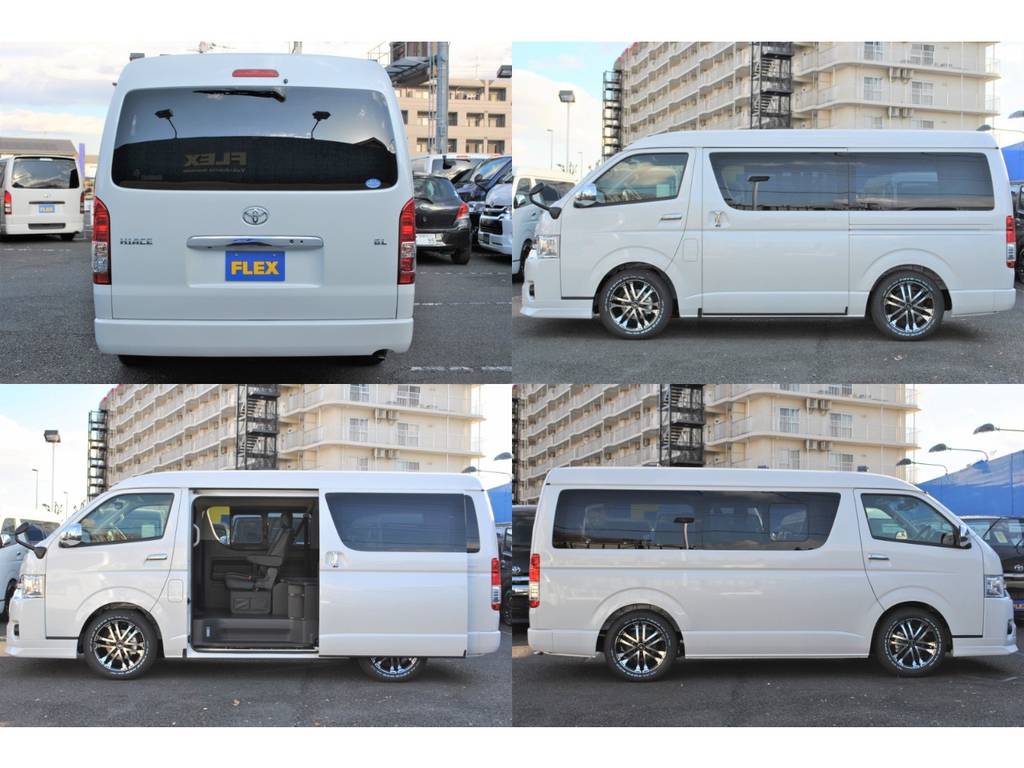 パワースライドドアの為、乗り降り楽々！