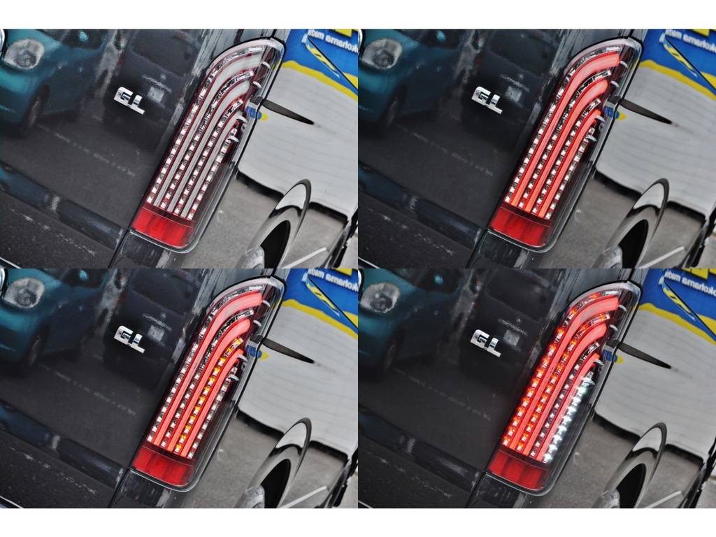 ライトセーバーＬＥＤテールランプ！球数がとても多いので明るいです！