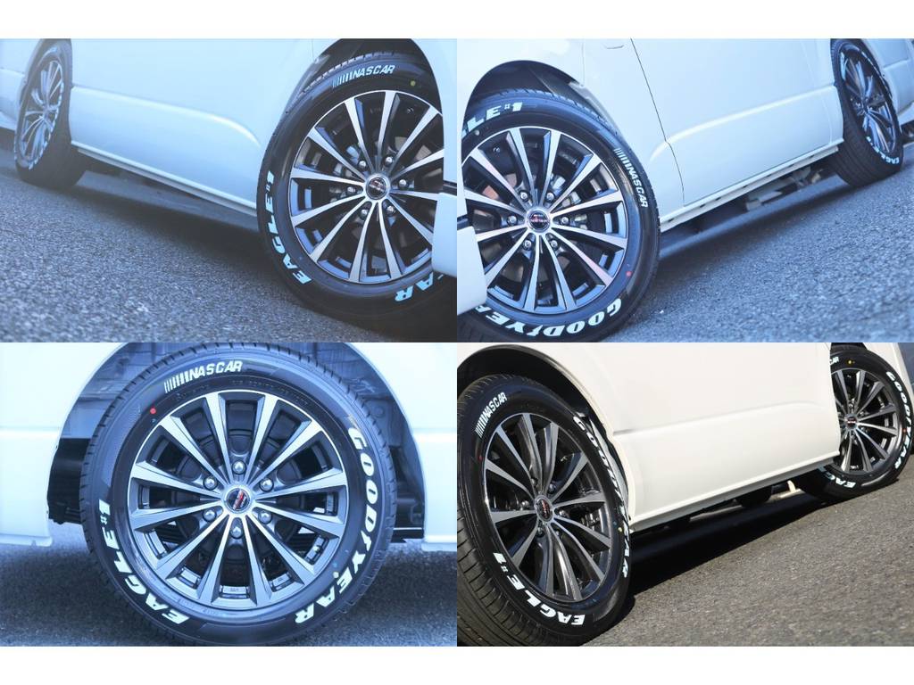 ハイブロック１７インチ＆ＧＯＯＤＹＥＡＲ　ＮＡＳＣＡＲタイヤの組み合わせ♪