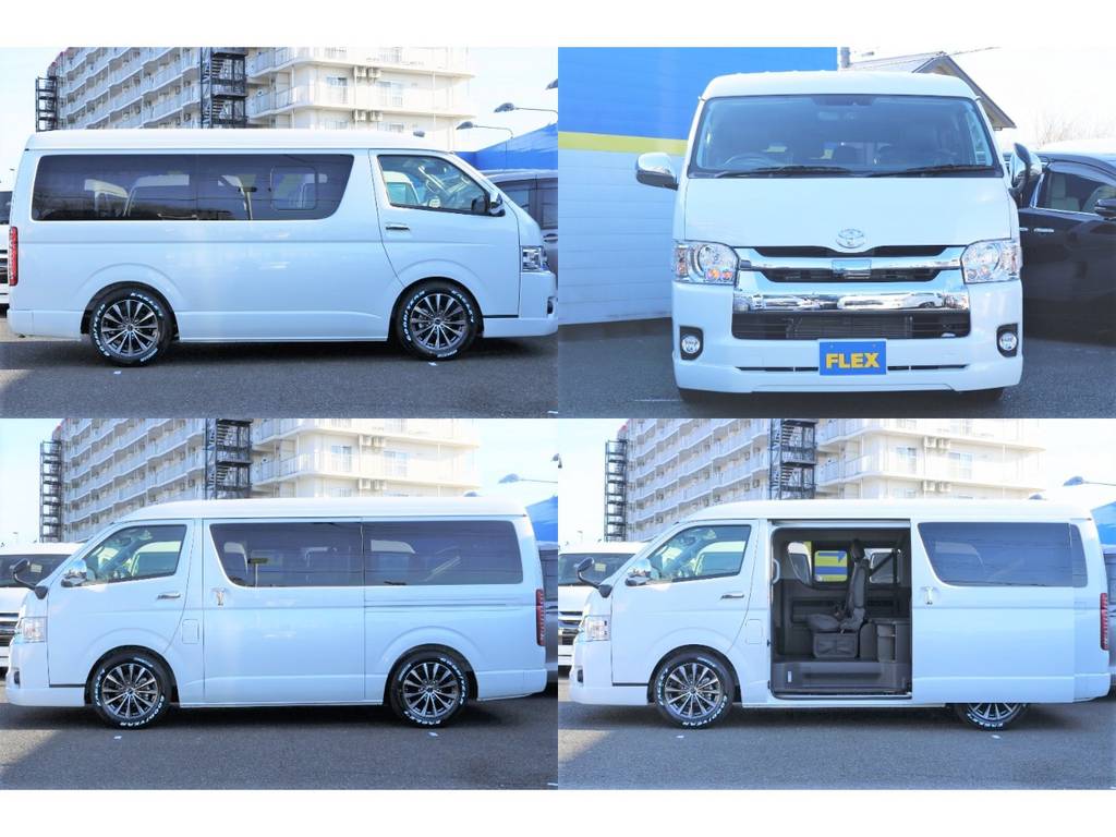 パワースライドドアなので開閉、乗り降りが楽です♪