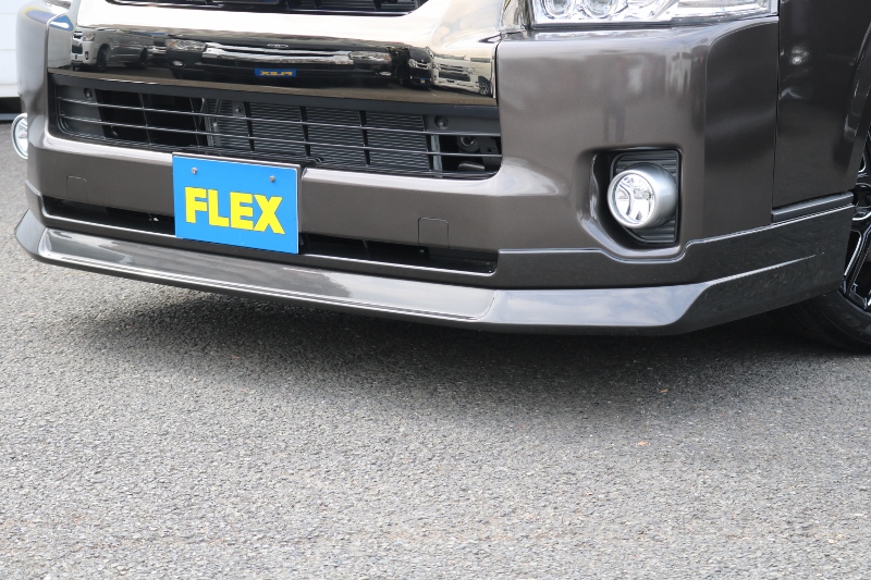FLEXオリジナル　デルフィーノラインフロントスポイラー！