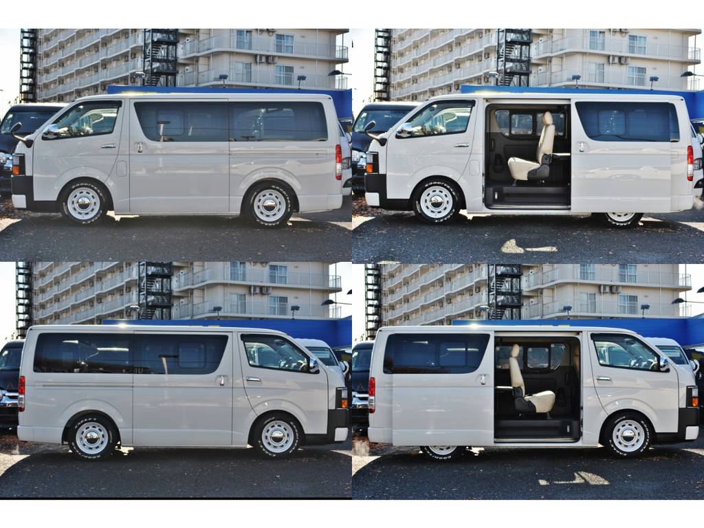 両側スライドドアです♪