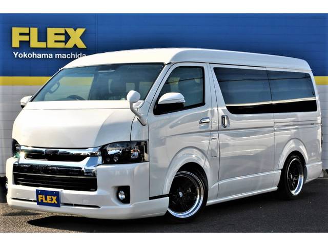 ハイエースワゴンＧＬ2ＷＤ！　ギブソンフルエアロが入庫致しました！