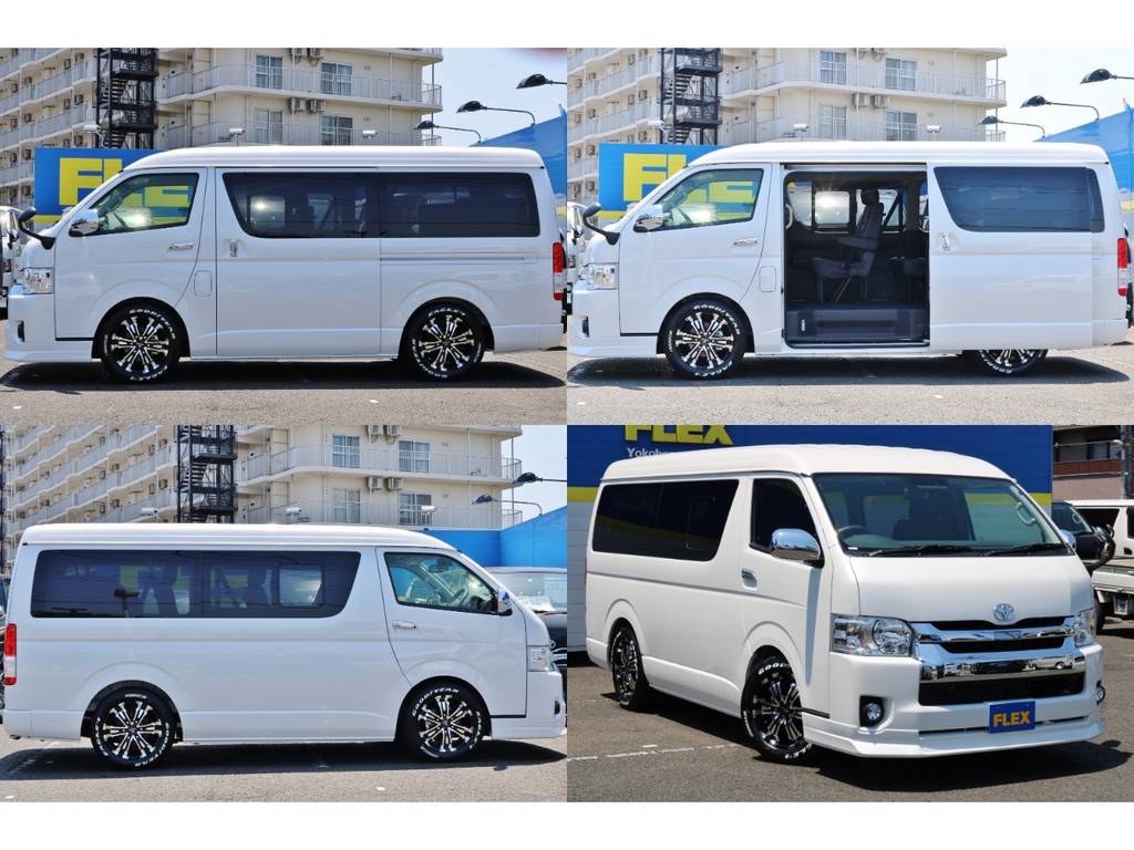 スライドドアは広い間口で乗り降り楽々！