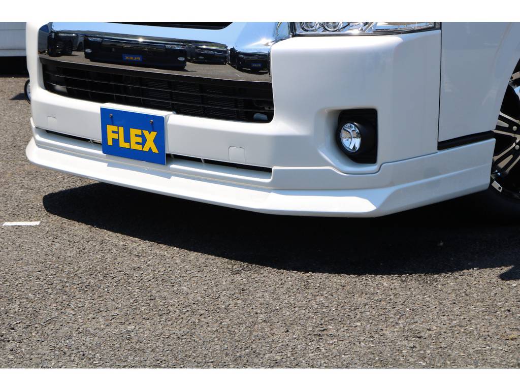FLEXデルフィーノラインフロントスポイラー！