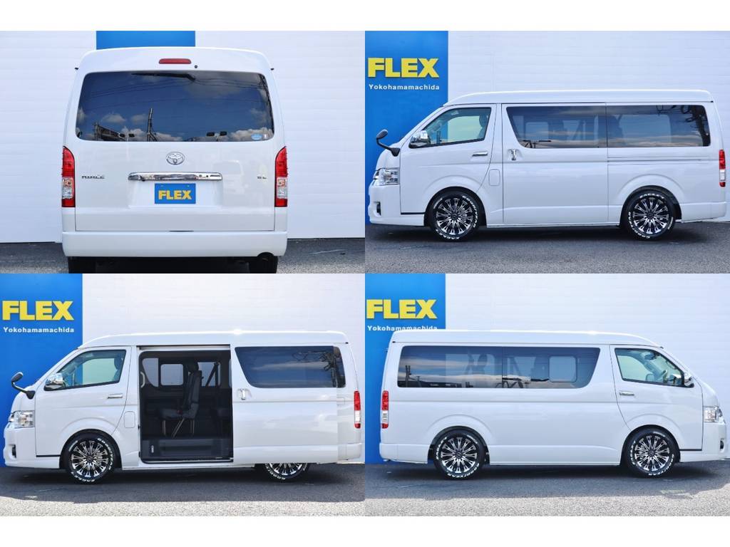乗り降りしやすいパワースライドドア！