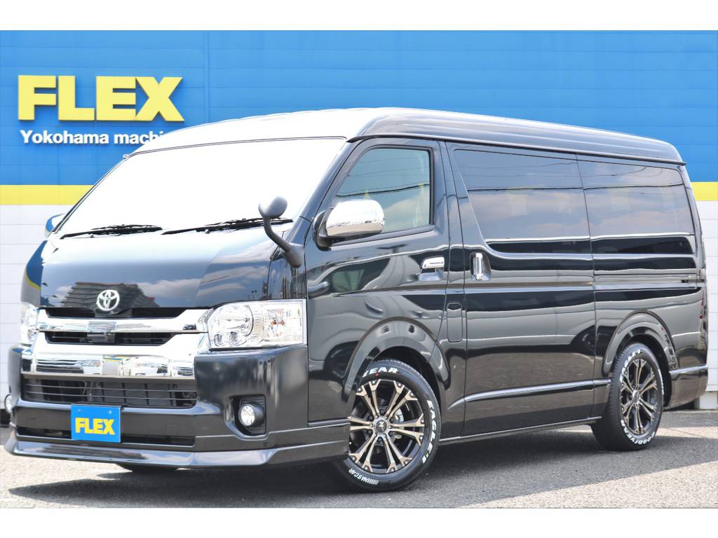 新車未登録ＴＳＳ付ハイエースワゴン・ライトカスタムパッケージ完成しました！
