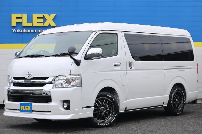 ハイエースワゴン　GL　4WDガソリン　ライトカスタムパッケージが完成致しました！