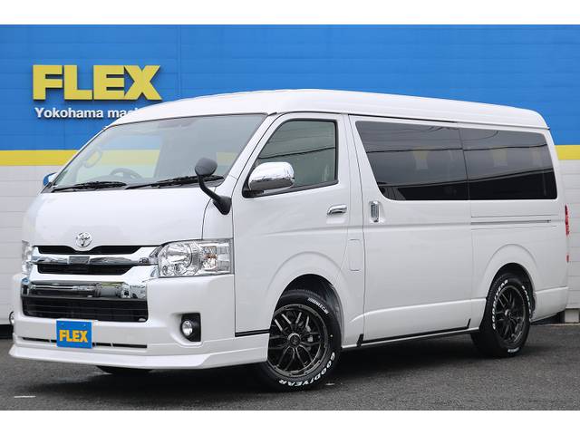 ハイエースワゴン　GL　4WDガソリン　ライトカスタムパッケージが完成致しました！