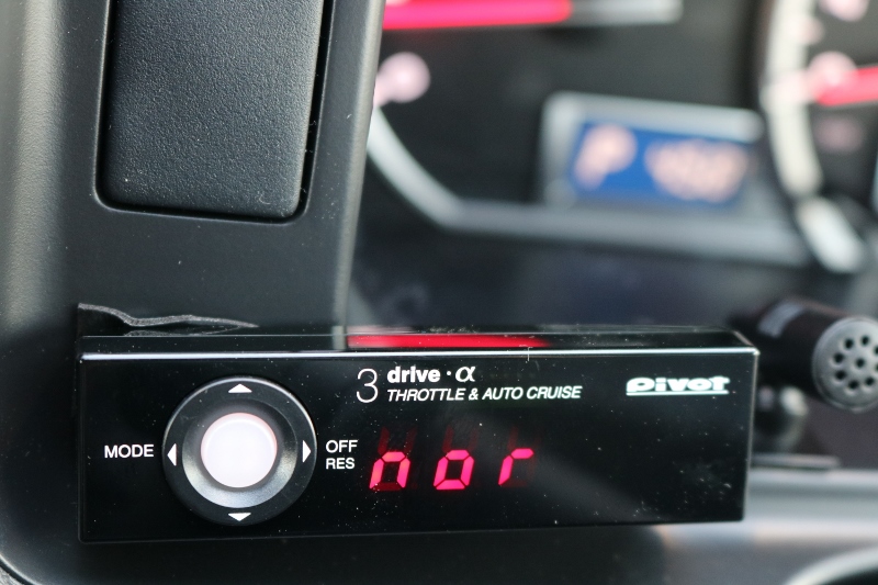 pivot 3drive　クルーズコントローラーにスロットルコントローラー機能付き♪