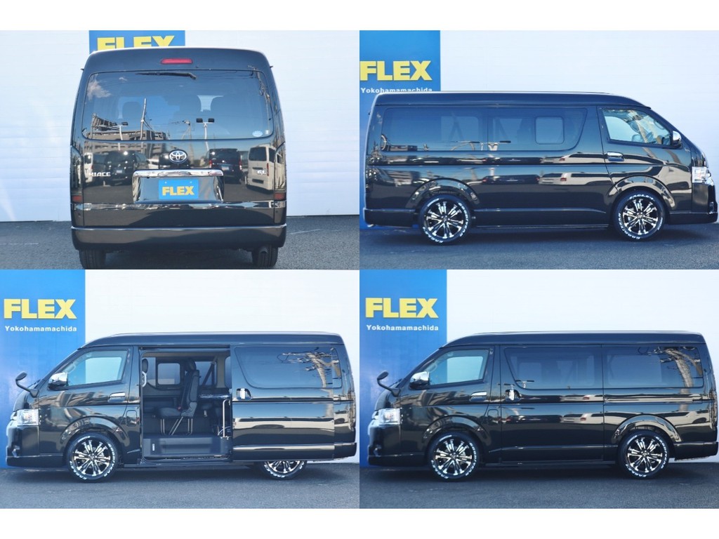 乗り降りしやすいパワースライドドア！